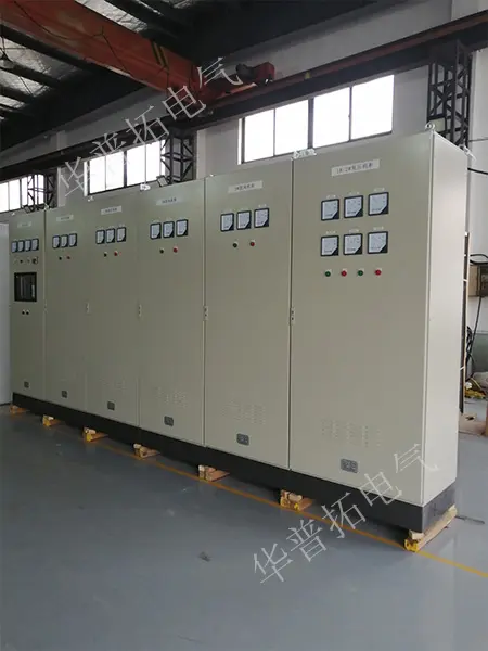Blower outlet cabinet