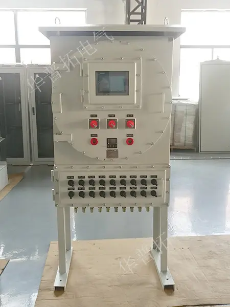 Explosion proof touch screen explosion-proof box